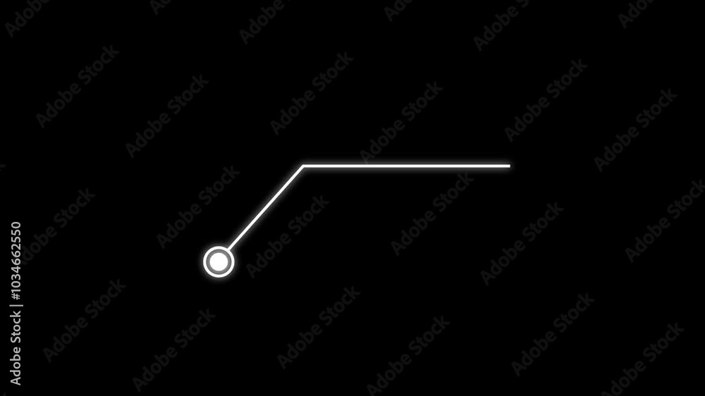 Hud callout rectangle text box animation, scoreboard, modern technologies.  Digital download progress or status bar of the digital interface head-up display