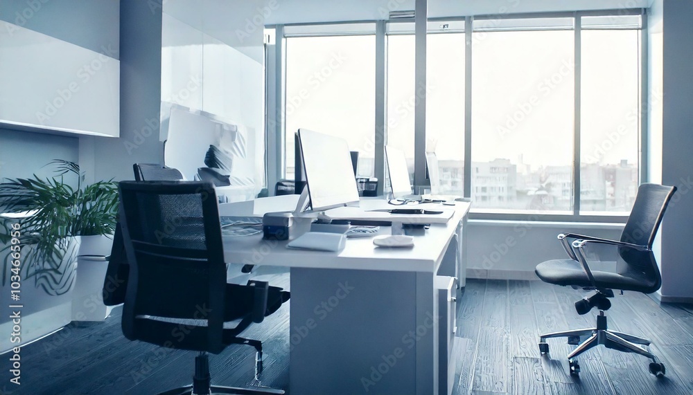 Büro Arbeitsraum Pult mit Computer Arbeitswelt Büro Arbeitsraum Pult mit Computer Arbeitswelt
