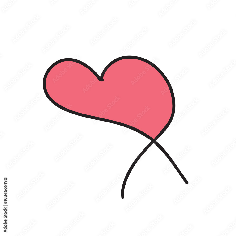 hand drawn line heart love element stock. brush love on valentine element stock. popular heart hand drawn line heart love element stock. brush love on valentine element stock. popular heart