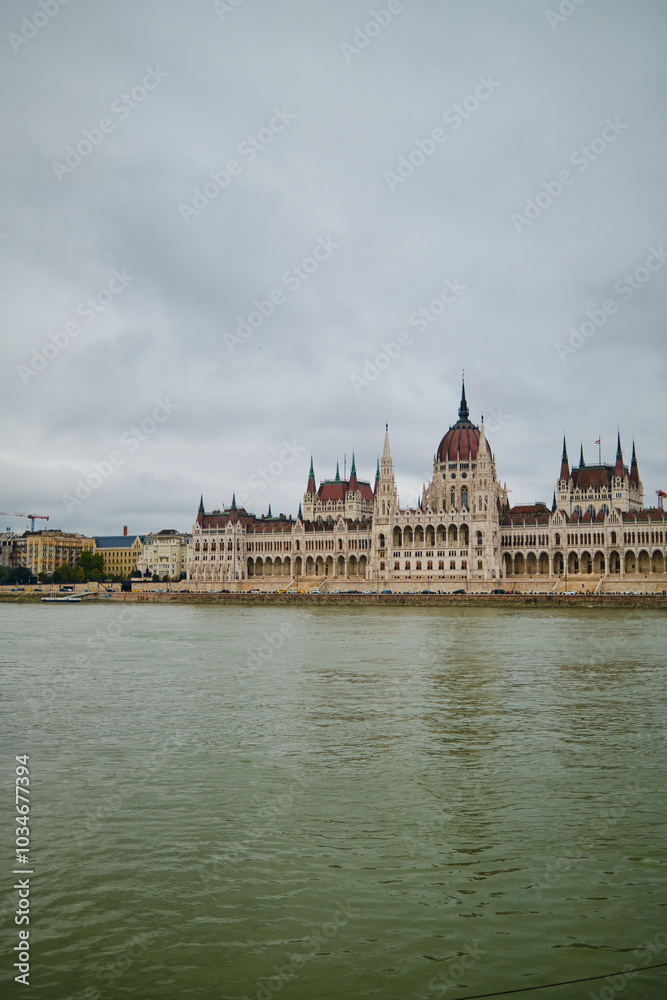 Fototapeta premium The Hungarian parliament in Budapest