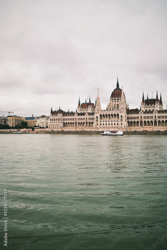 Fototapeta premium The Hungarian parliament in Budapest