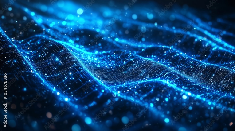 Abstract background with neon lights and glow effect on a digital data technology concept Abstract background with neon lights and glow effect on a digital data technology concept