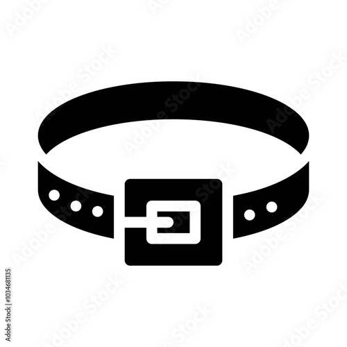 Belt glyph icon