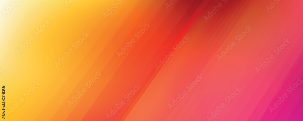 Minimal orange background vector. Abstract yellow and orange warm tone background with simple lines. For posters, banners