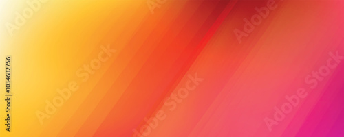Minimal orange background vector. Abstract yellow and orange warm tone background with simple lines. For posters, banners