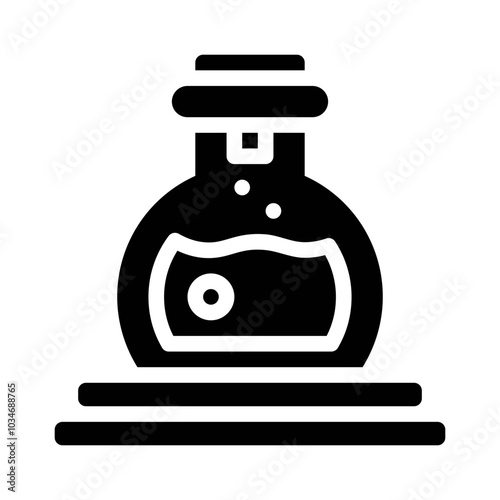 Erlenmeyer Flask glyph icon