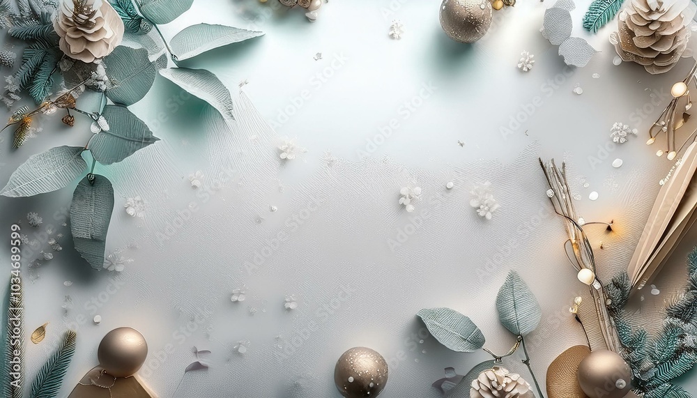 Obraz premium Christmas and New Year holidays concept