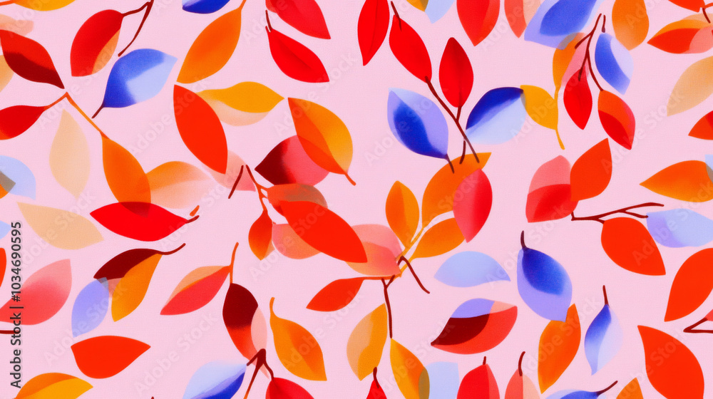fruit print and plants print in red orange blue pink colored citrus exotic seamless patchwork pattern. fashion trendy banner background for fabric textile design wallpaper fruit print and plants print in red orange blue pink colored citrus exotic seamless patchwork pattern. fashion trendy banner background for fabric textile design wallpaper