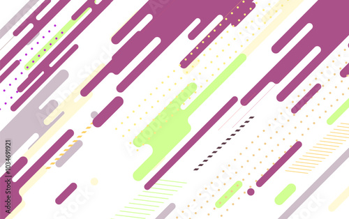 Multicolor flat modern abstract background