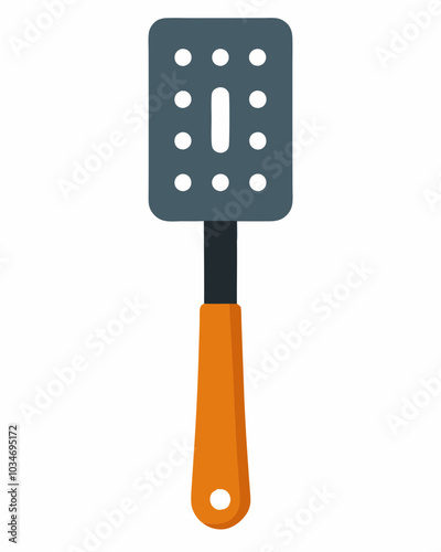 Kitchen spatula vector illustration