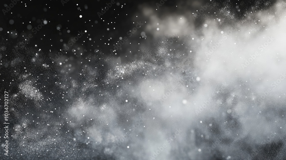 Rough white dust particle texture in a 3D cartoon rendering Rough white dust particle texture in a 3D cartoon rendering