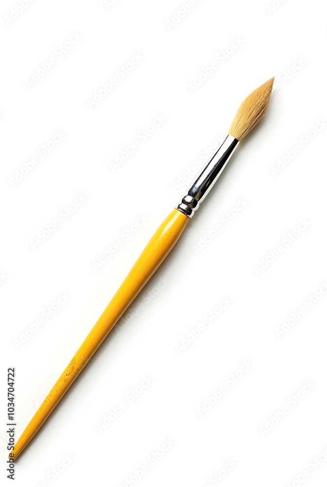 Fototapeta premium paintbrush isolated on white background