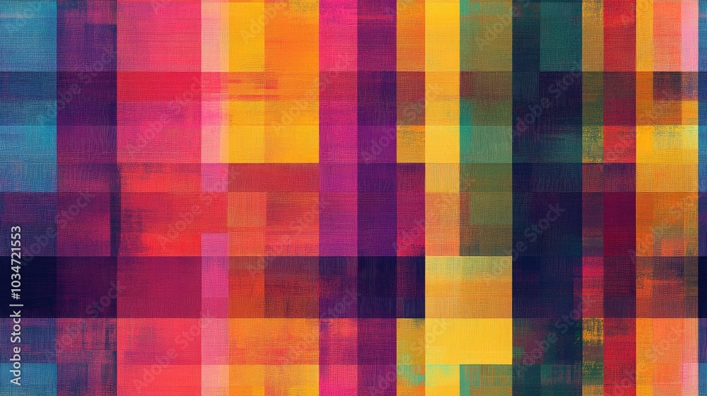 abstract texture multicolored gingham pattern modern intersecting striped background geometric weave illustration for wallpaper textiles fabric garment and gift wrapping paper graphic design abstract texture multicolored gingham pattern modern intersecting striped background geometric weave illustration for wallpaper textiles fabric garment and gift wrapping paper graphic design