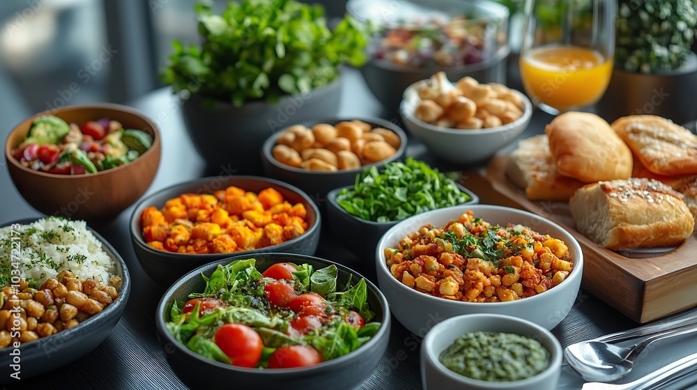 delicious in flight dining featuring healthy meal options including fresh salads lean proteins and whole grains served on board for satisfying travel experience.stock image delicious in flight dining featuring healthy meal options including fresh salads lean proteins and whole grains served on board for satisfying travel experience.stock image
