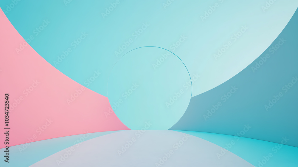 Abstract composition featuring soft pastel colors and geometric shapes, set against a subtle gradient background for a calming effect. Abstract composition featuring soft pastel colors and geometric shapes, set against a subtle gradient background for a calming effect.