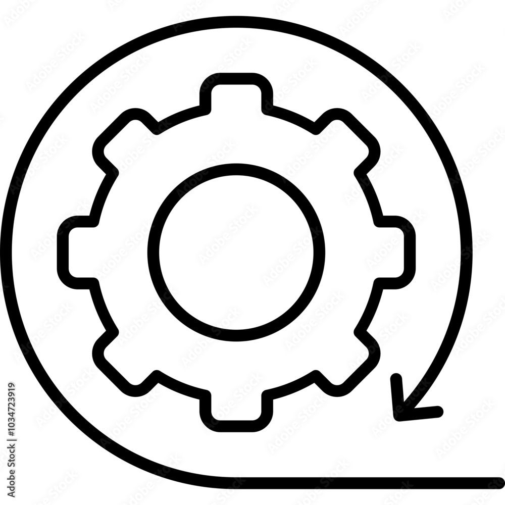 gear like optimize system icon.. Gear icon template color editable. Gear symbol vector sign isolated on white background. gear like optimize system icon.. Gear icon template color editable. Gear symbol vector sign isolated on white background.