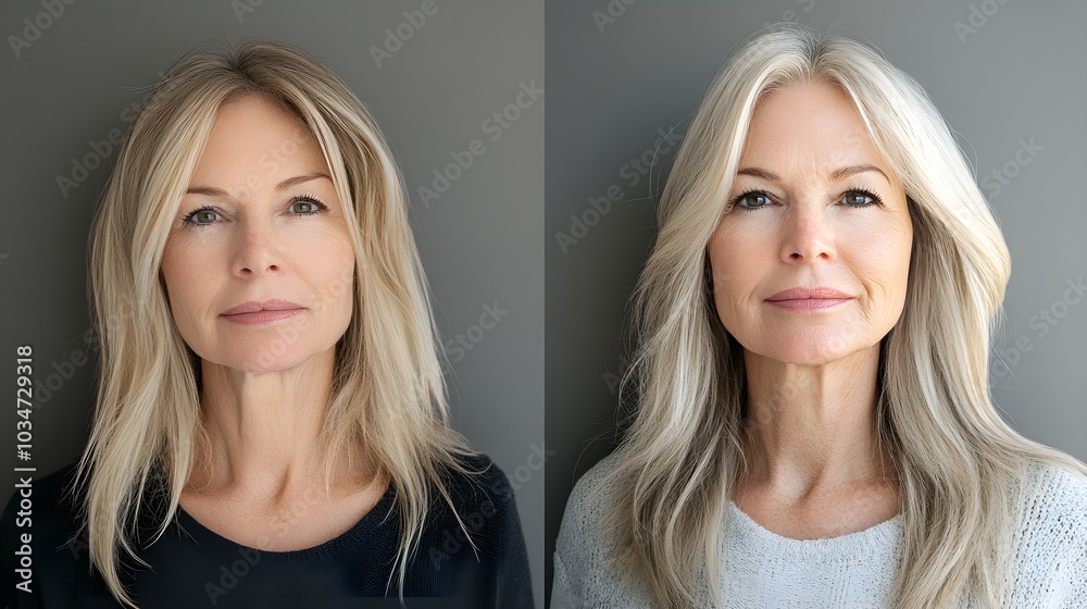 Facelift testimonial showing before-and-after photos, highlighting improved skin elasticity, reduced wrinkles, and a rejuvenated appearance with smooth, youthful skin