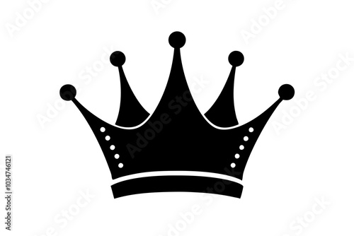 set of crowns vector