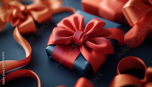 gift box with ribbon