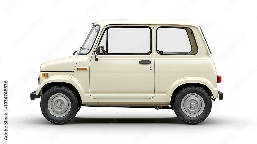A Traffic Car on White Background - a dynamic and eye-catching visual. The traffic car on a pure white backdrop creates an engaging and appealing scene. A Traffic Car on White Background - a dynamic and eye-catching visual. The traffic car on a pure white backdrop creates an engaging and appealing scene.