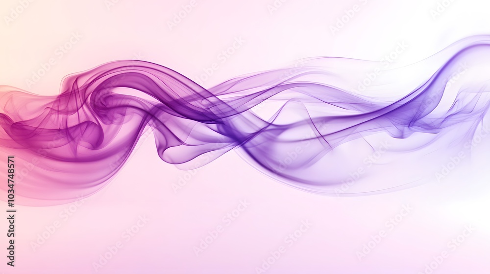 Wisps of flowing smoke curling and twisting through a softly lit background creating ethereal fluidity Wisps of flowing smoke curling and twisting through a softly lit background creating ethereal fluidity
