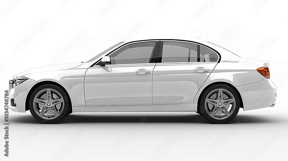 A Traffic Car on White Background - a dynamic and eye-catching visual. The traffic car on a pure white backdrop creates an engaging and appealing scene. A Traffic Car on White Background - a dynamic and eye-catching visual. The traffic car on a pure white backdrop creates an engaging and appealing scene.