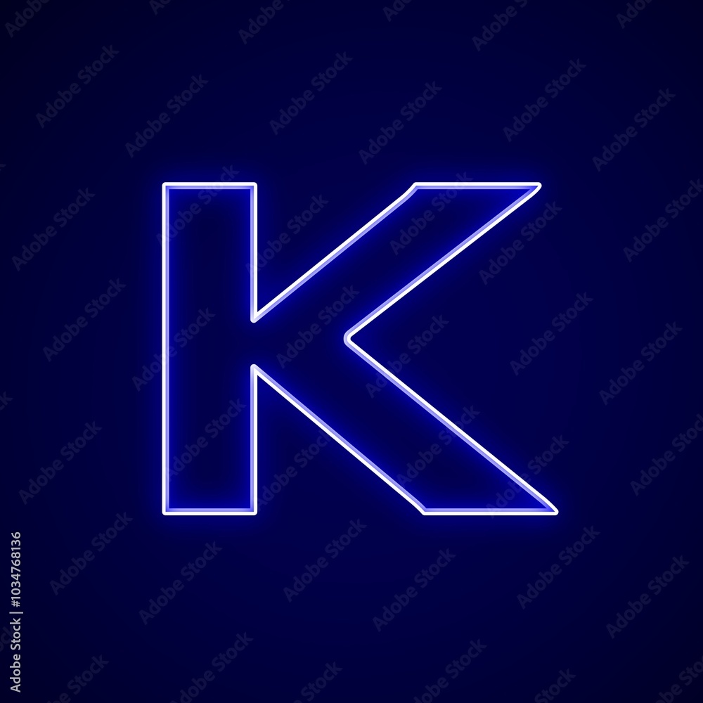 Fototapeta premium Logo and wallpaper design with English letters