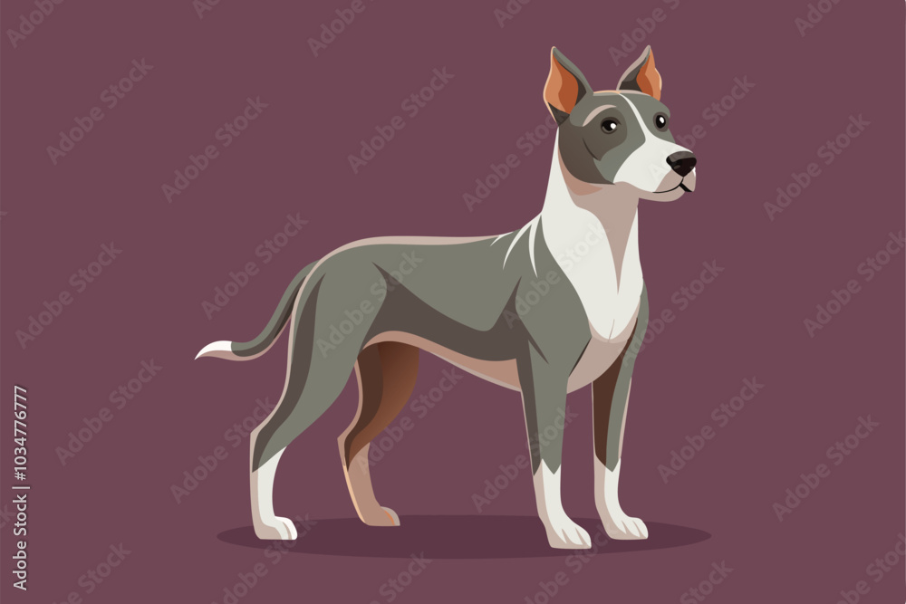 Obraz premium illustration of a dog
