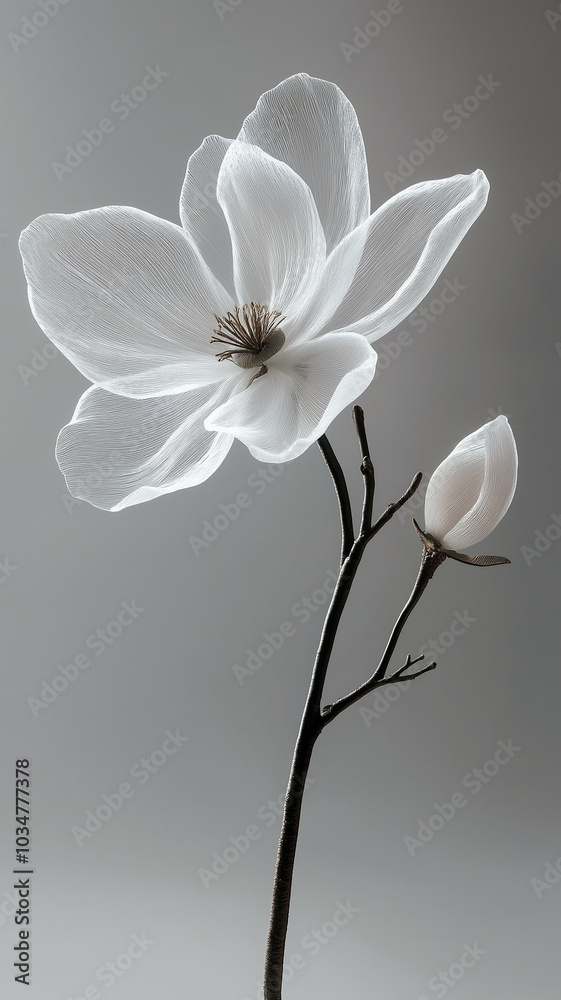 Fototapeta premium white flower