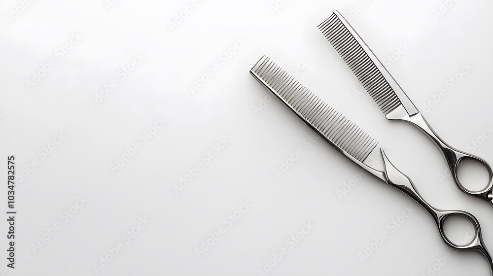 Fototapeta premium Hairdressing tools. 