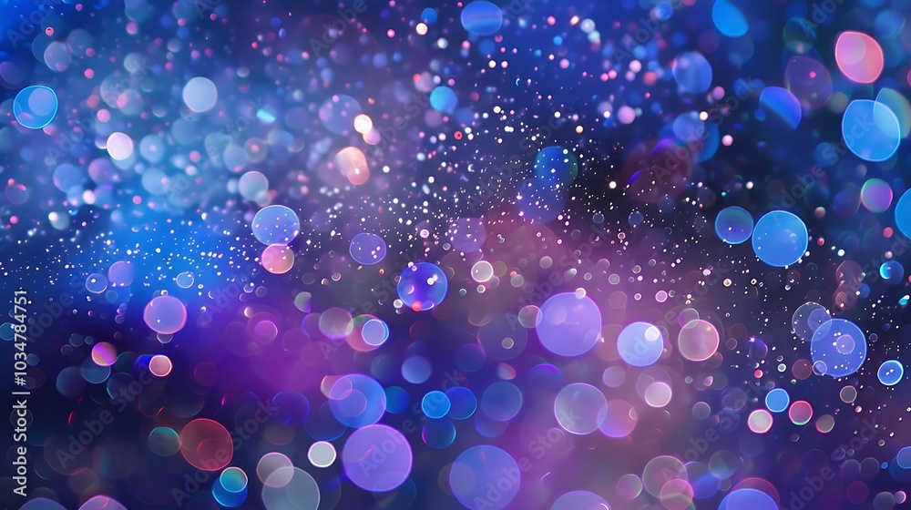 A backdrop of blue and purple with plenty of tiny circles A backdrop of blue and purple with plenty of tiny circles
