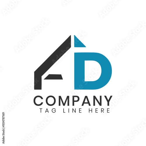 Set of modern corporate business brand logo design