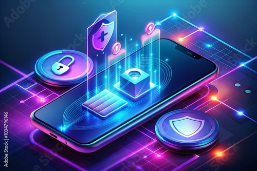 Wallpaper Mural background with headphones Torontodigital.ca