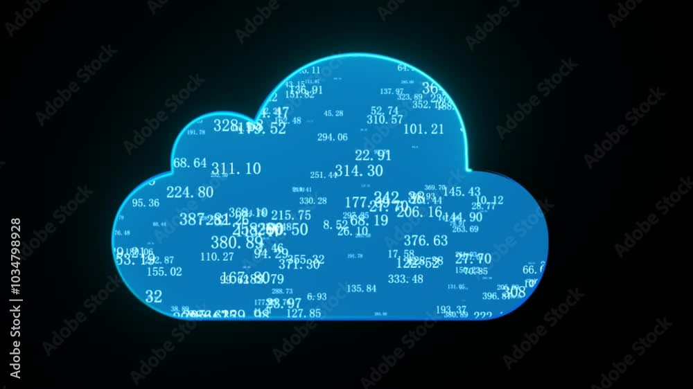 alpha Cloud computing and cloud network icons.