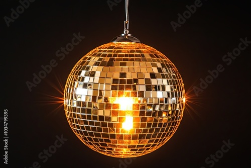 shiny disco ball