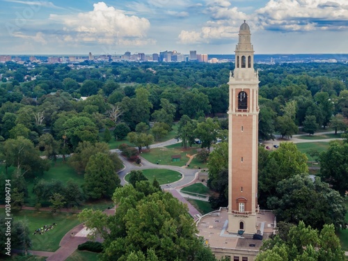 Virginia War Memorial Carillon in William Byrd Park, Richmond, Virginia, United States. photo