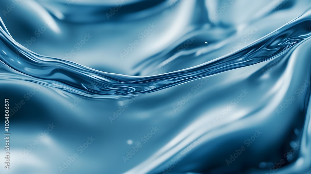 Smooth transitions between abstract liquid forms in motion creating a flowing stream effect Smooth transitions between abstract liquid forms in motion creating a flowing stream effect