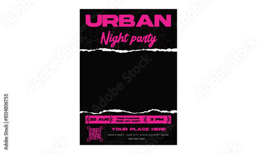 Urban Night Party Flyer