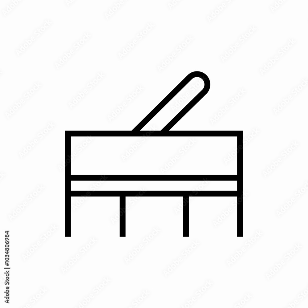 piano recital icon sign vector piano recital icon sign vector