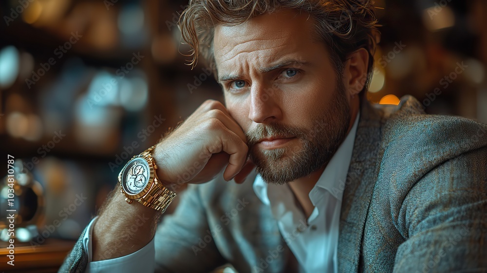 stressed businessman checking watch overwhelmed by deadlines and poor time management symbolizing the struggle of being late for work.illustration stressed businessman checking watch overwhelmed by deadlines and poor time management symbolizing the struggle of being late for work.illustration