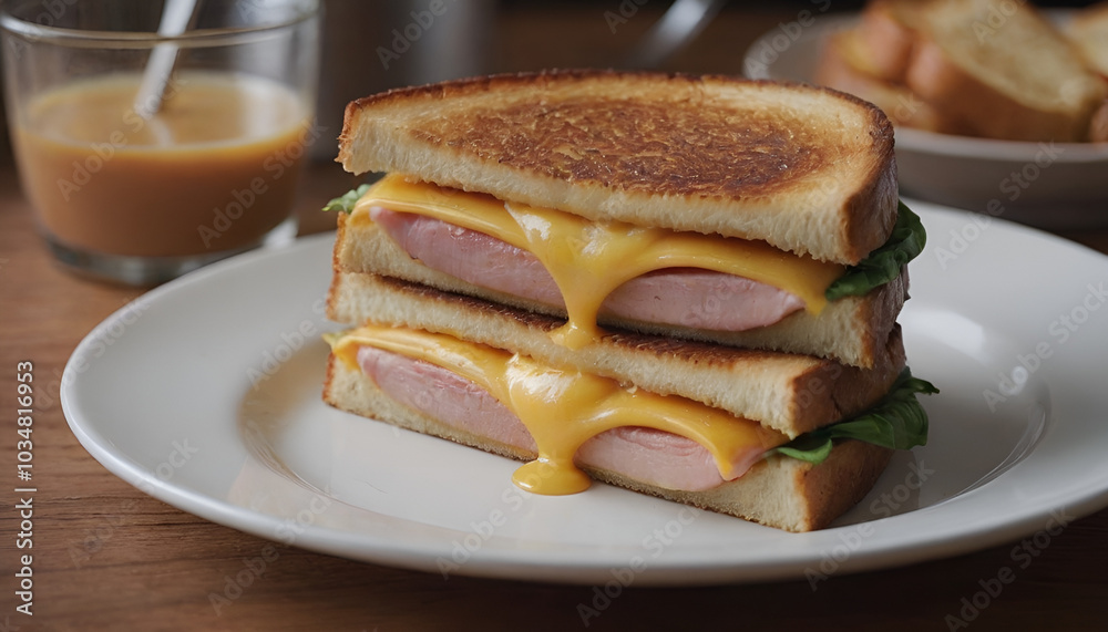 grilled cheese sandwich with ham grilled cheese sandwich with ham
