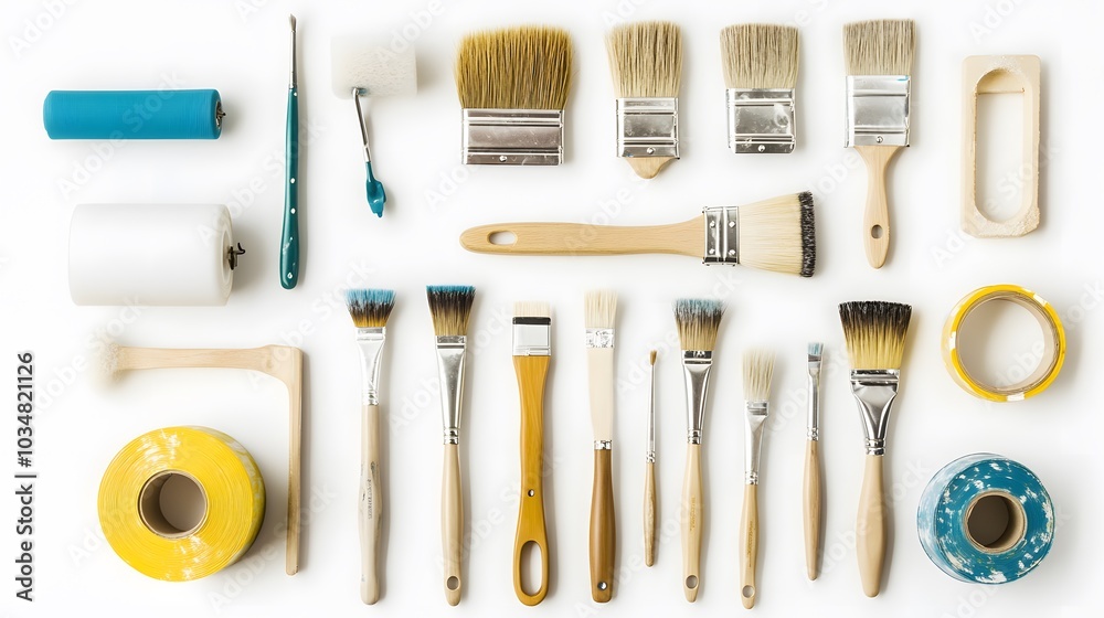 Professional home decorator and painter tools. Professional home decorator and painter tools.