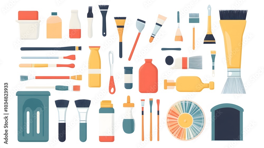 Professional home decorator and painter tools. Professional home decorator and painter tools.