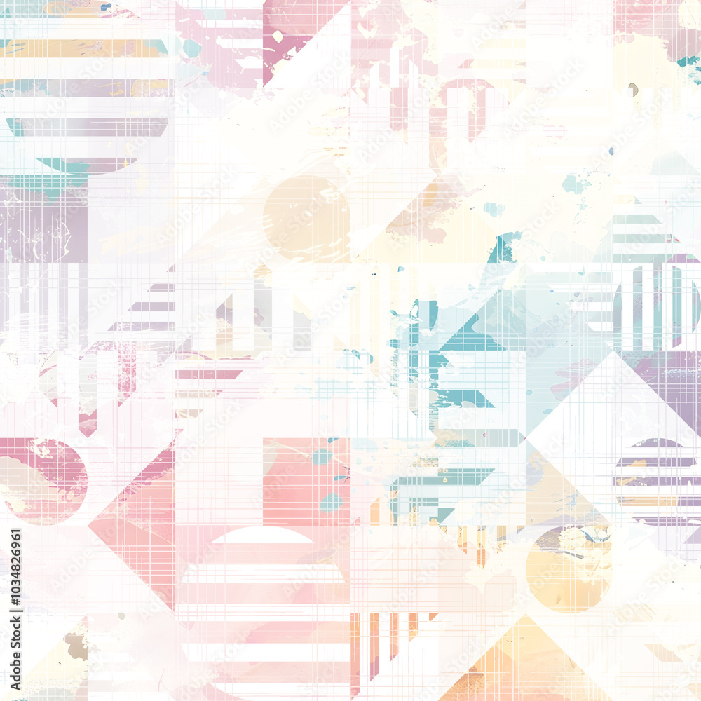 Fototapeta premium geometric seamless pattern