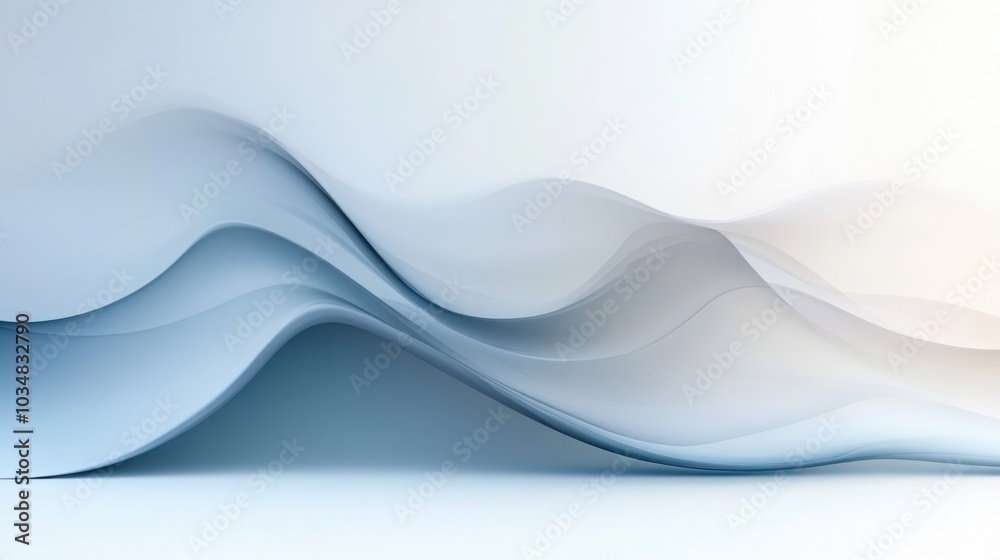 A minimalist background featuring smooth, curved lines forming gentle wave-like shapes across the canvas A minimalist background featuring smooth, curved lines forming gentle wave-like shapes across the canvas