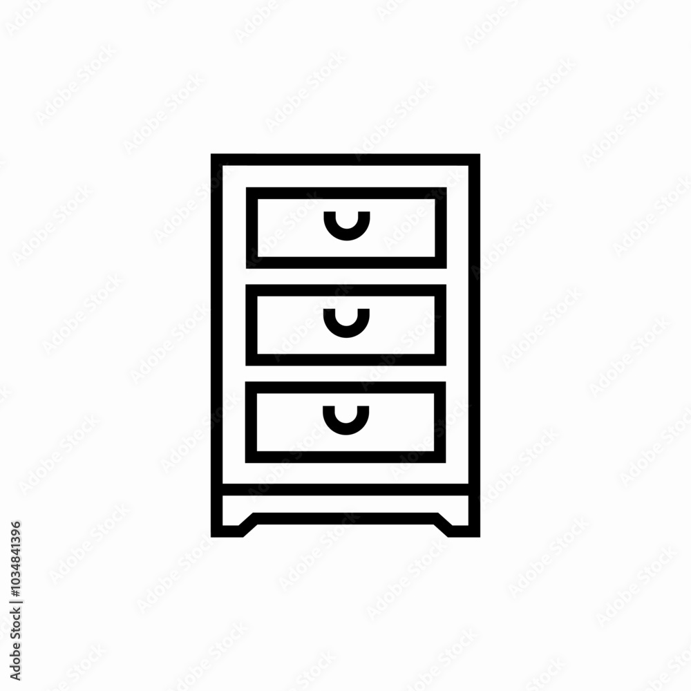 cabinet shelf icon sign vector cabinet shelf icon sign vector