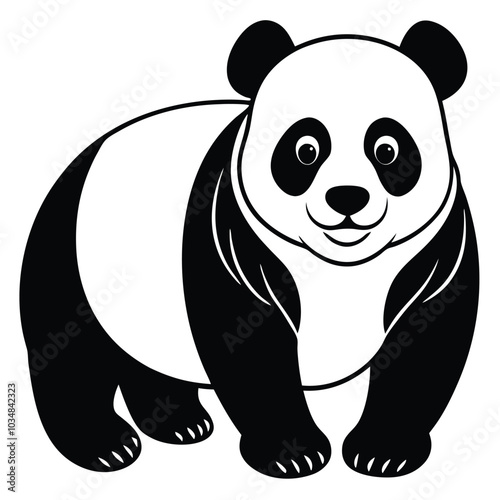 Panda vector illustration Adobe Illustrator Artwork photo