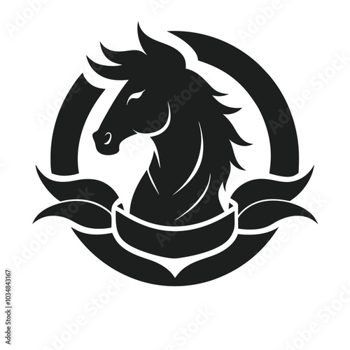 Horse logo vector illustration Adobe Illustrator Artwork photo