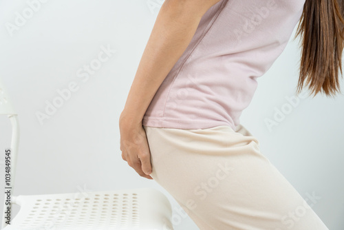 Tableau sur toile abdominal and hemorrhoids, pain, stomachache, intestine, pain, health care, cons