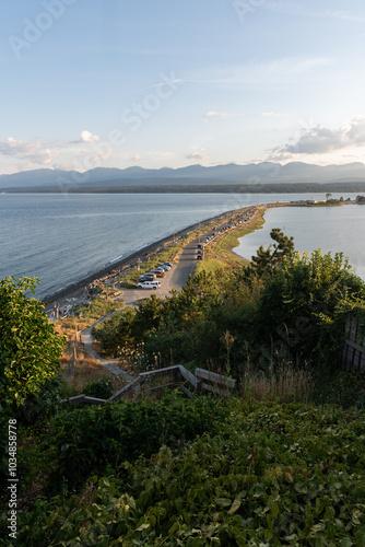 Goose Spit, Comox, British Columbia, Canada photo